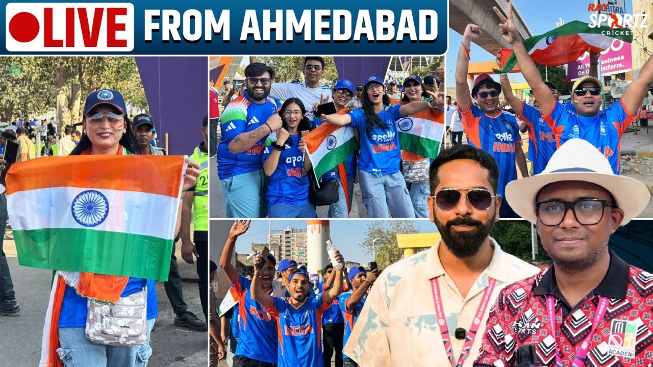 LIVE From Stadium, Ahmedabad: Rohit- Virat Roar before India vs South Africa Match| T20 World Cup
