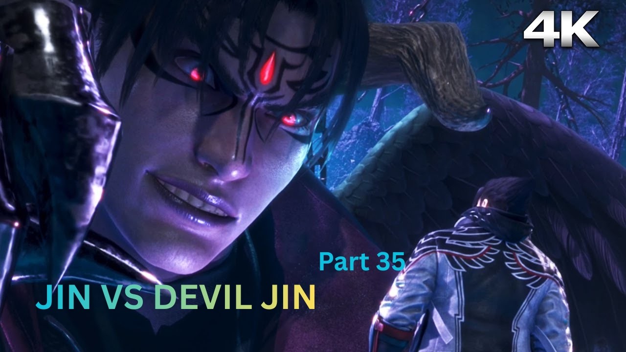 Tekken 8 Part 35 MOST DANGEROUS fight between JIN VS DEVIL  JIN With Hussnain