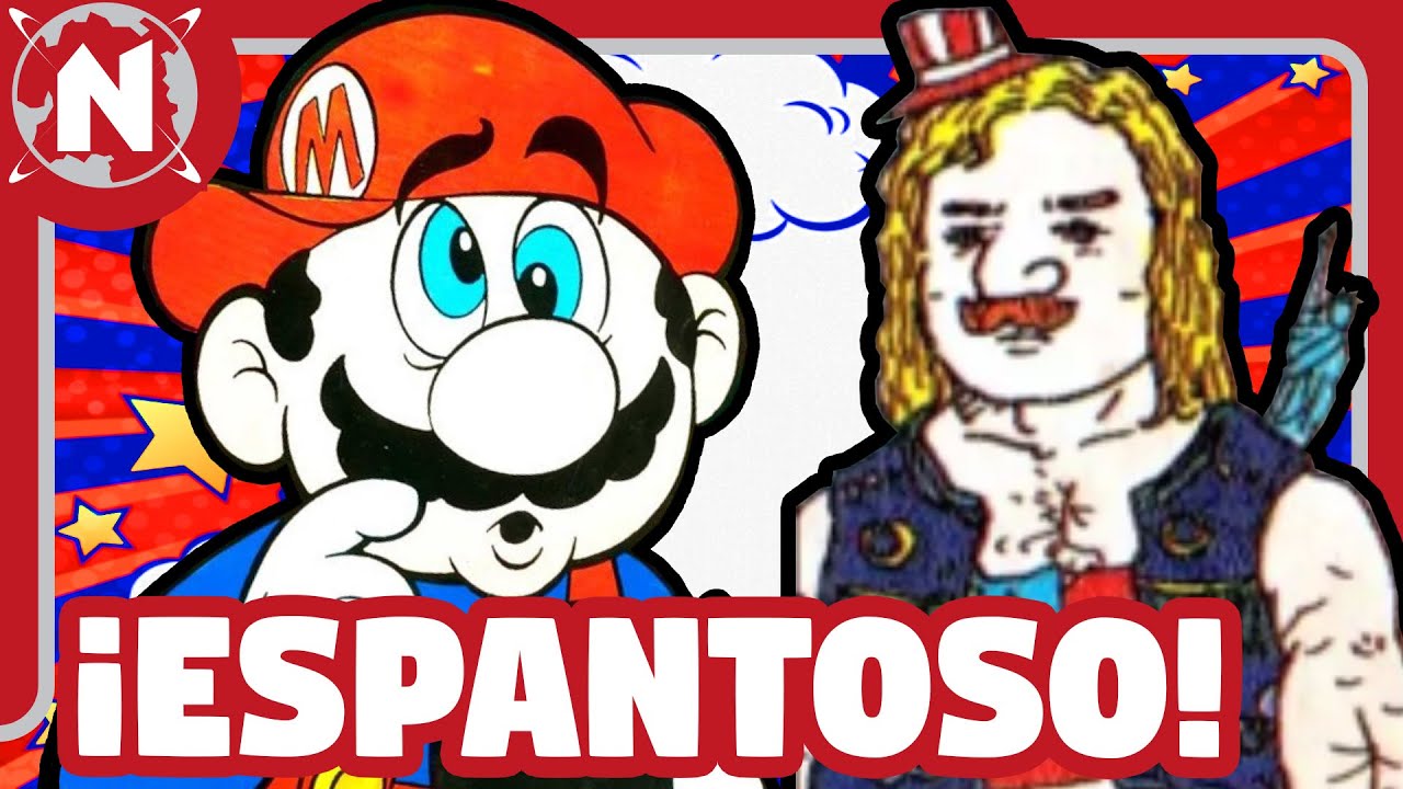 Las Imágenes OFICIALES de Mario más FEAS que EXISTEN