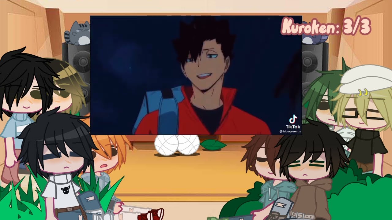 Haikyuu reacts to tiktoks part 2 (read desc for the credits/owners)