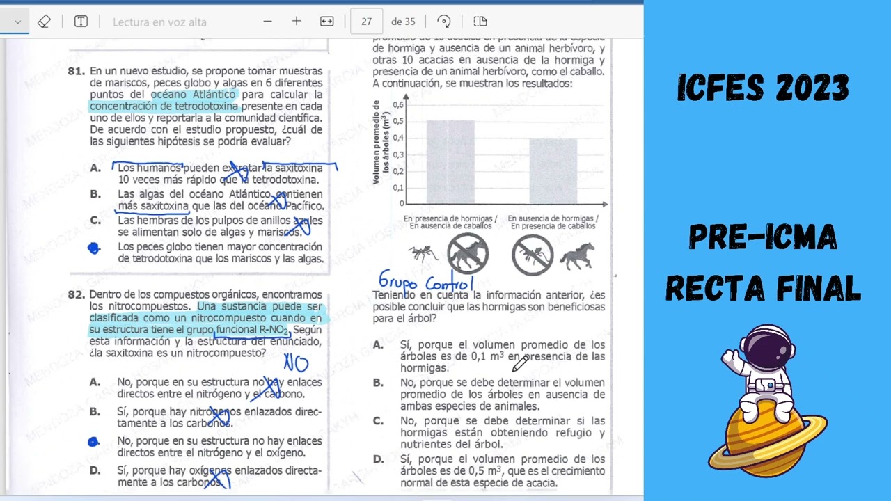 [CIENCIAS NATURALES] PRUEBAS ICFES 2023 [PRIMERA SESIÓN]