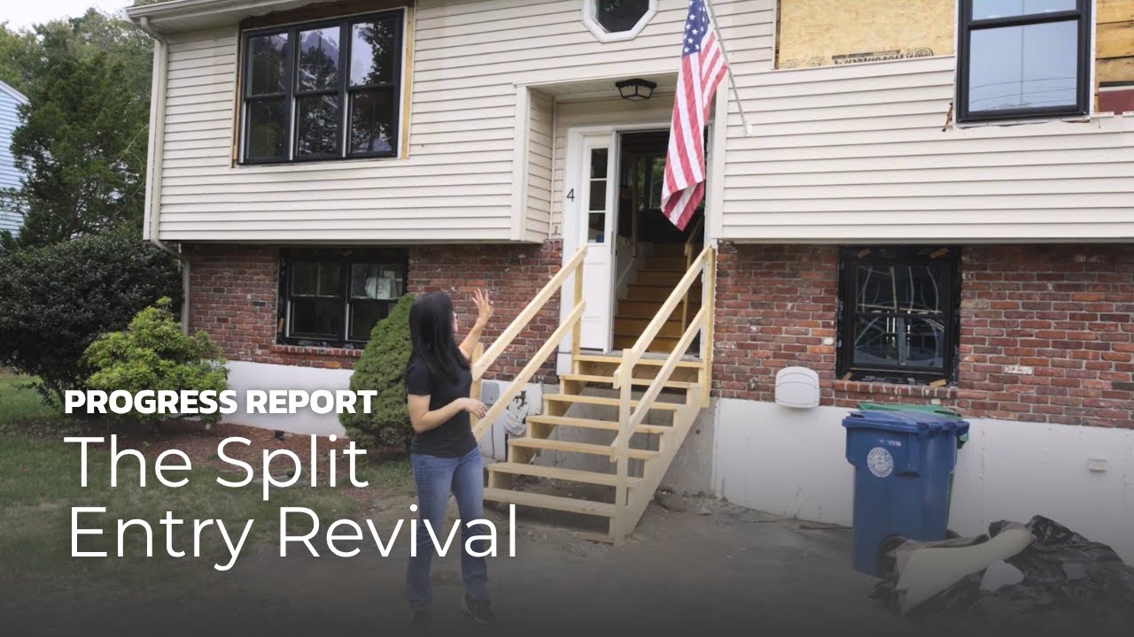 Layout and Addition Plans on a Split Level House | The Split Entry Revival Project Progress Report