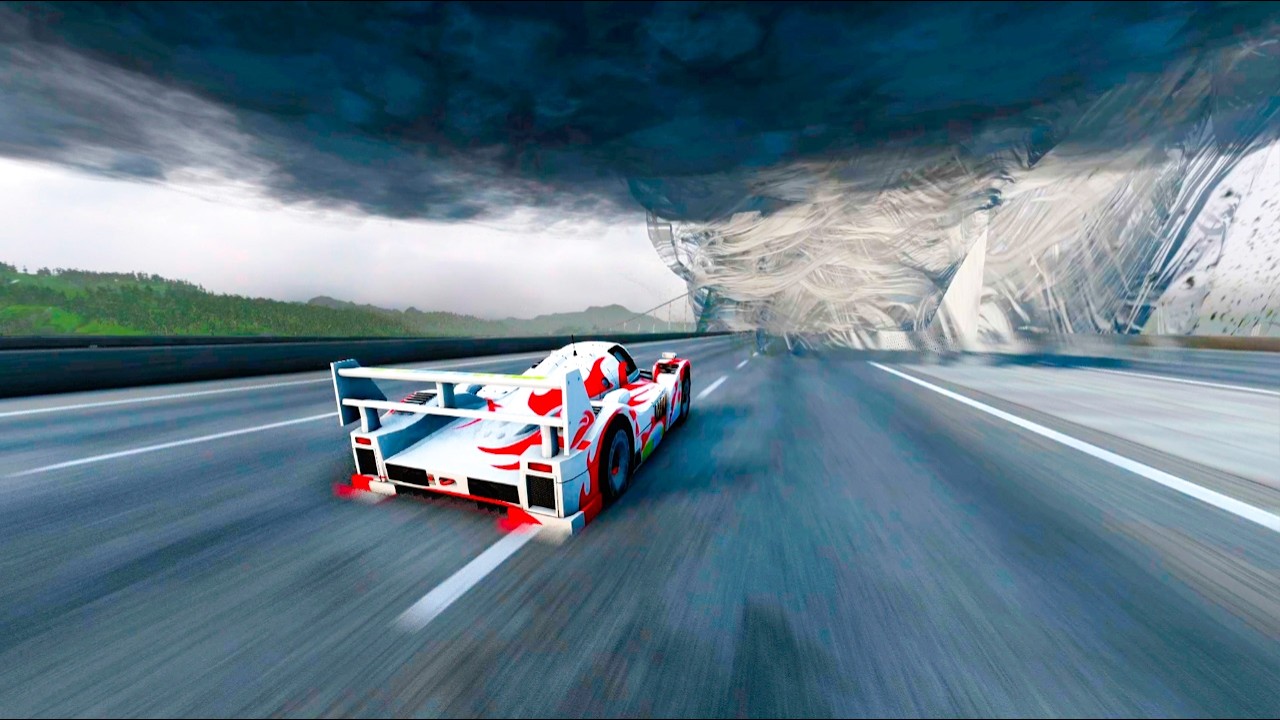 Instant 555 KMH Acceleration and EF 6 TORNADO🌪️ | Which PIXAR Cars Survives! 🔥 - BeamNG Drive