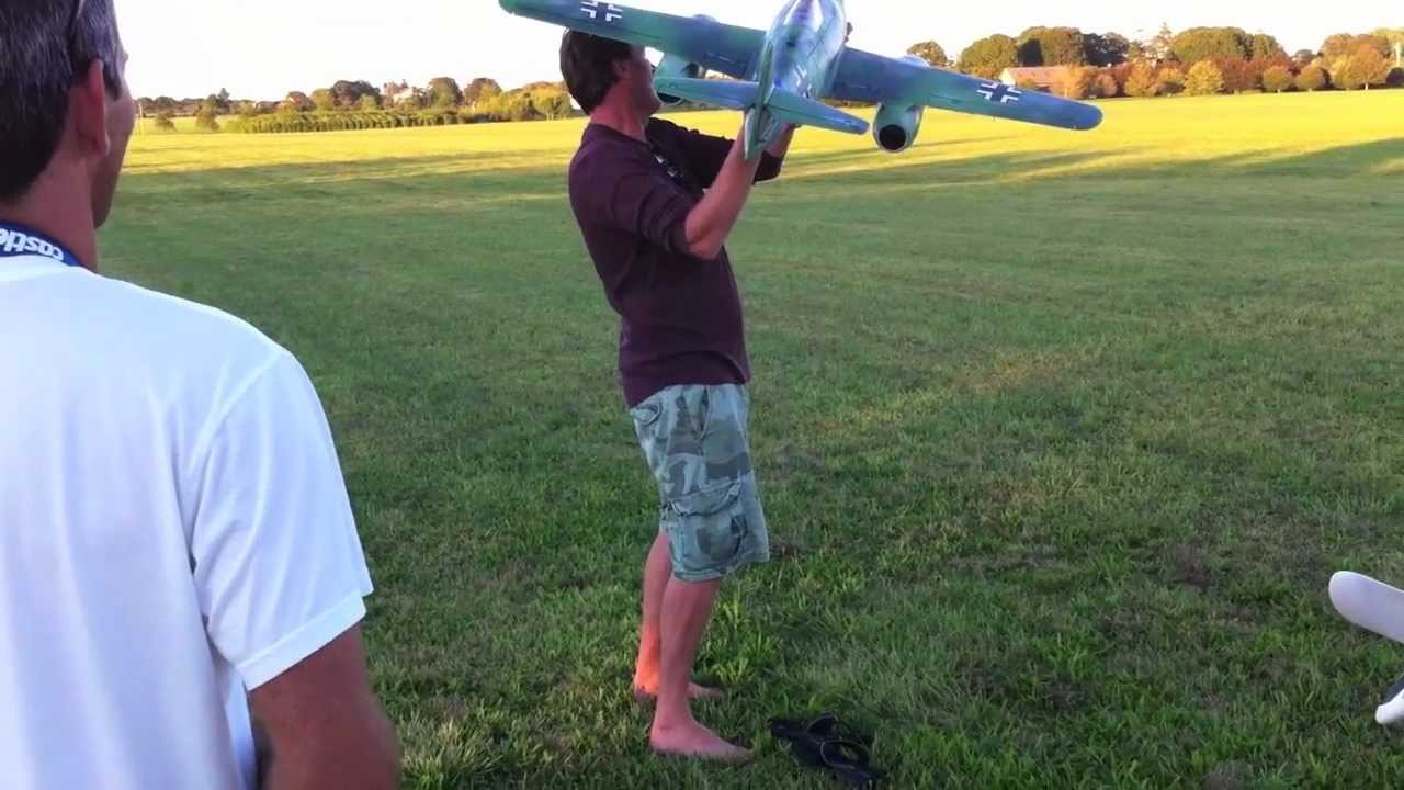 ME-262 Dynam Messerschmitt 262 1500mm EPO twin 70mm Jet