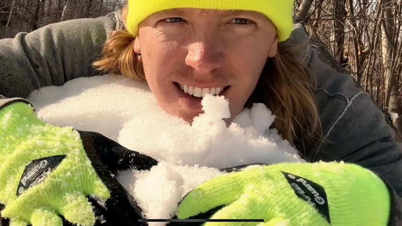 ASMR | Giving The Snow A Massage