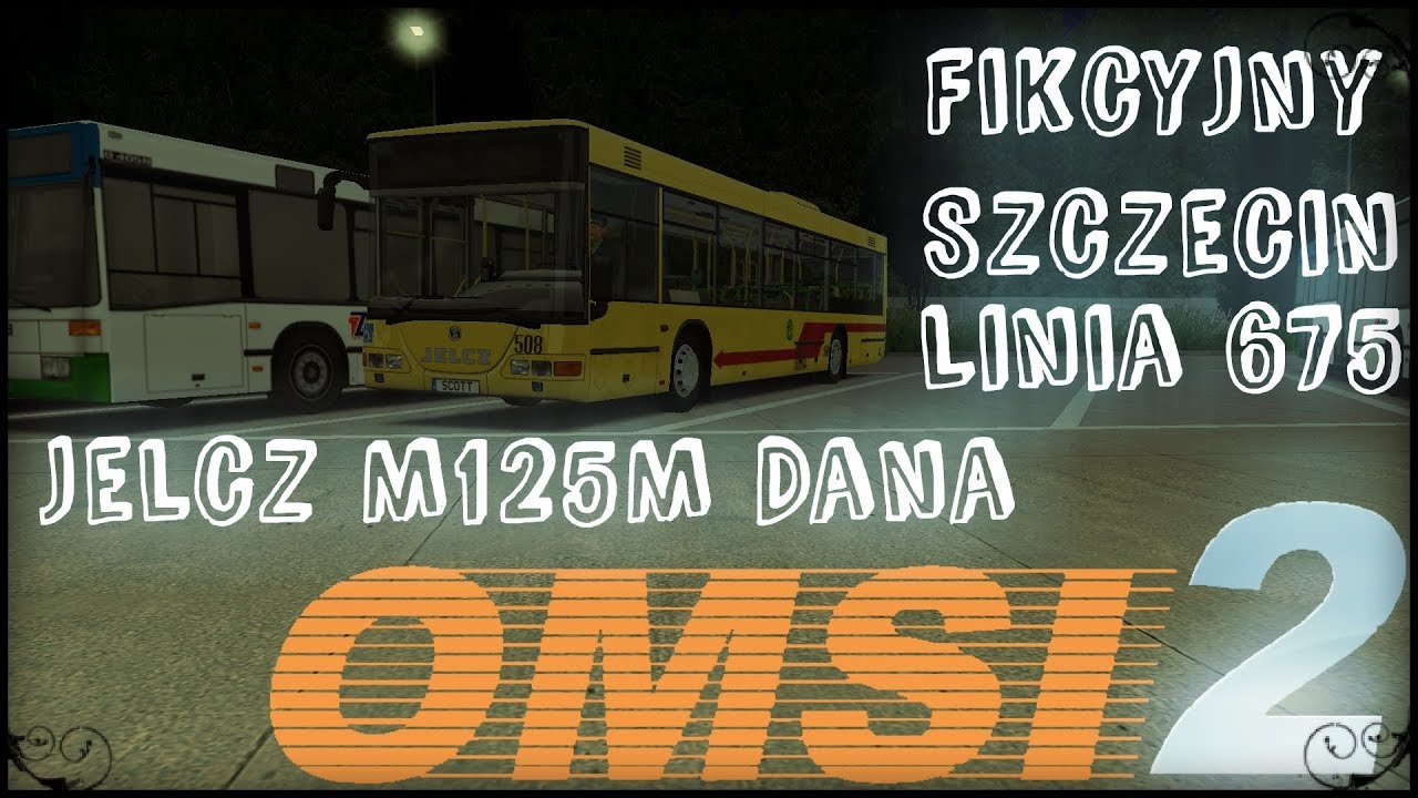 OMSI 2 #90 Fikcyjny Szczecin 2.50.03 / Jelcz M125M Dana / Linia 675 Dąbrówka - Bartoszewo