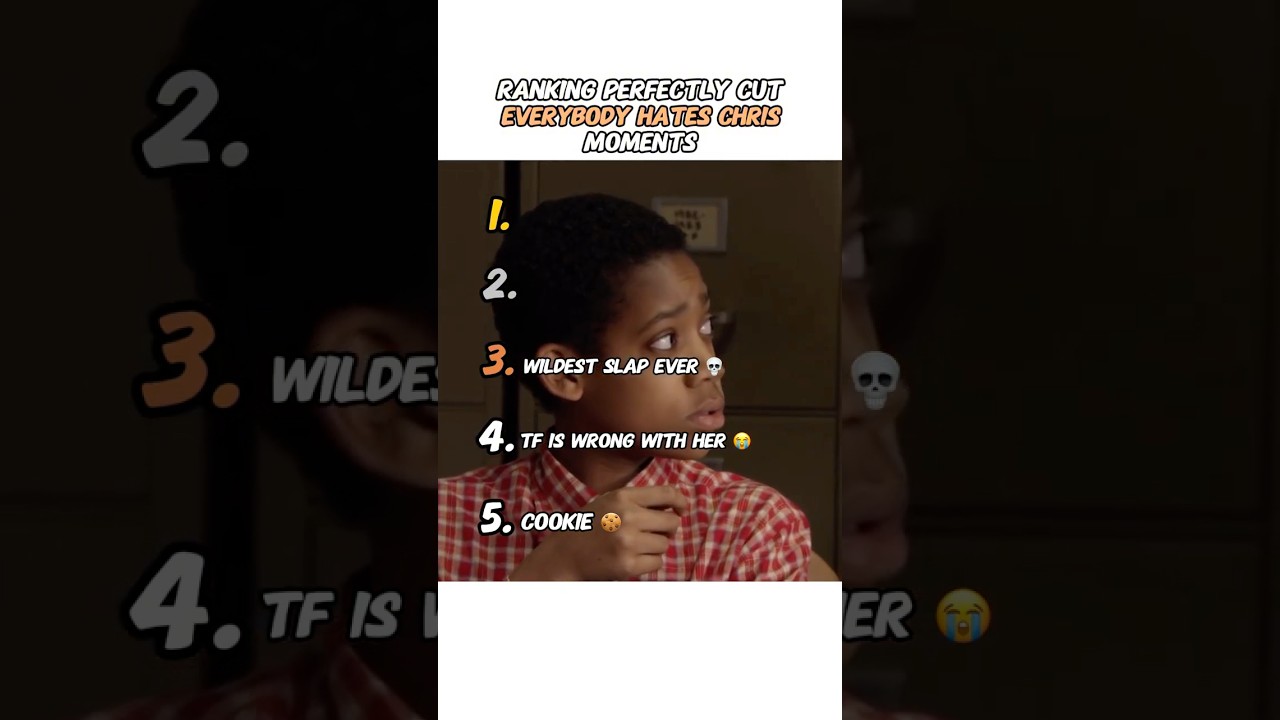 Ranking Everybody Hates Chris Moments 😭