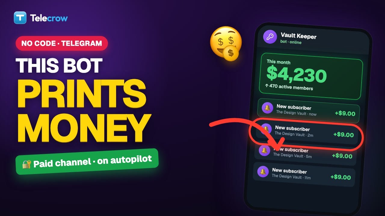 How to Charge for Access to a Private Telegram Channel (No Code)