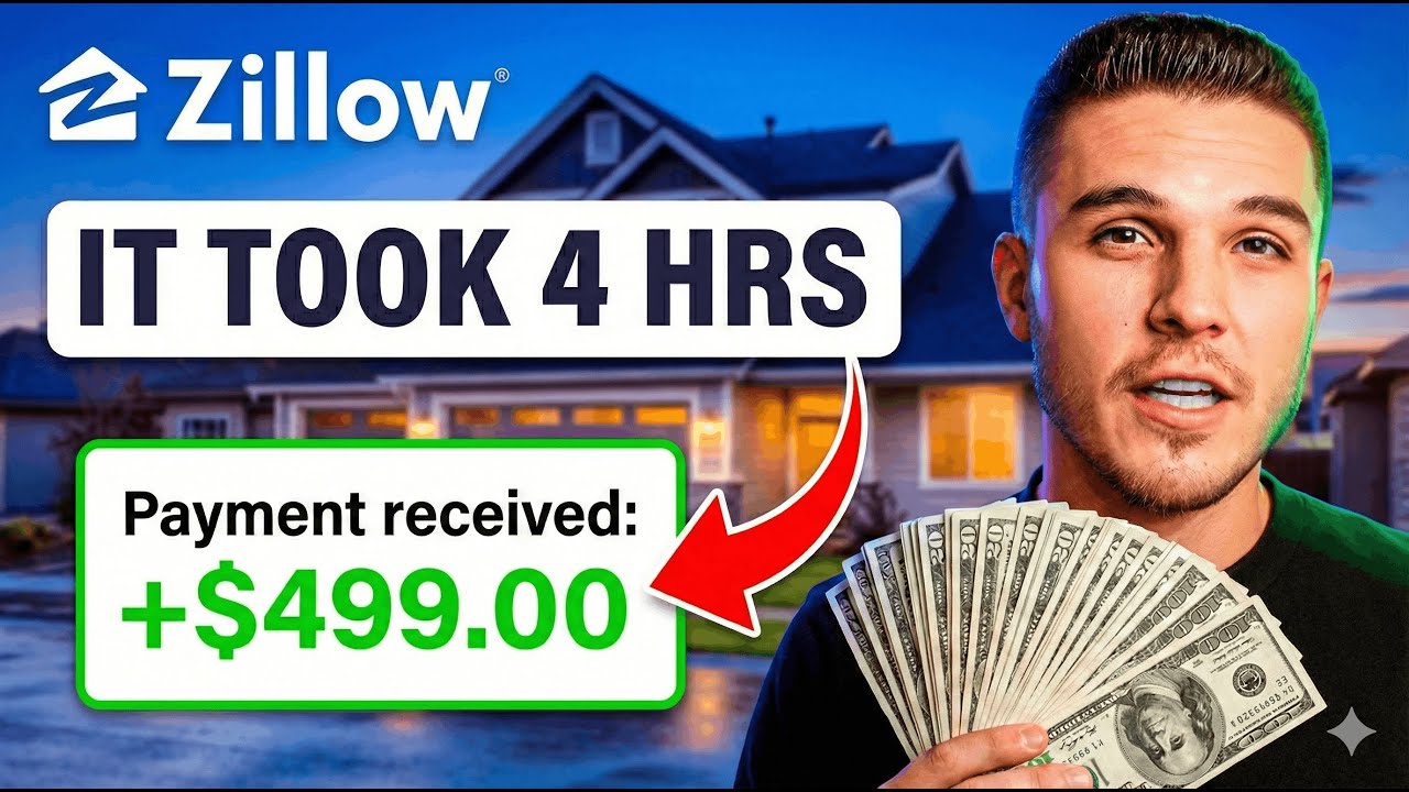 How To Make $500 a Day With Zillow In 5 Minutes (Make Money Online)