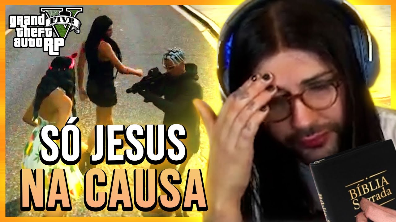 S&Oacute; JESUS NA CAUSA 😅| GTA RP - Samira Close