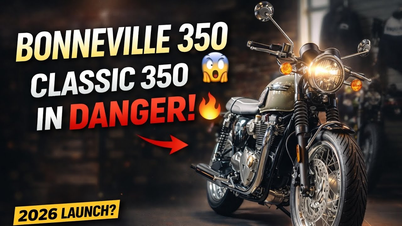 Triumph Bonneville 350 Launch 😱 Classic 350 In Danger? | Full Details 🔥
