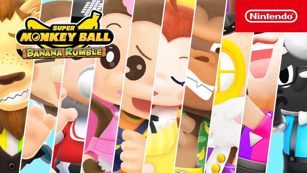 Super Monkey Ball Banana Rumble &ndash; Trailer multiplayer (Nintendo Switch)