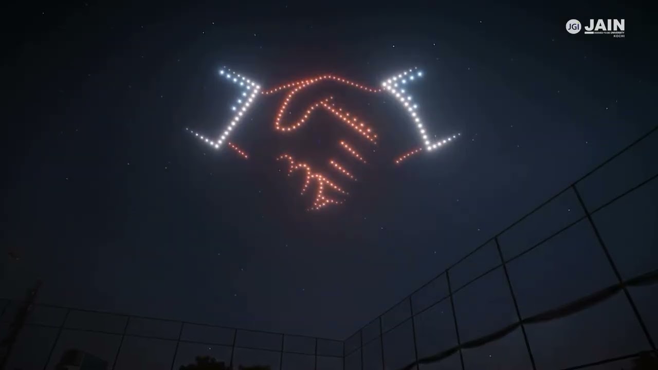 Spectacular Drone Show | The Summit of Future 2026 | JAIN (Deemed-to-be University), Kochi