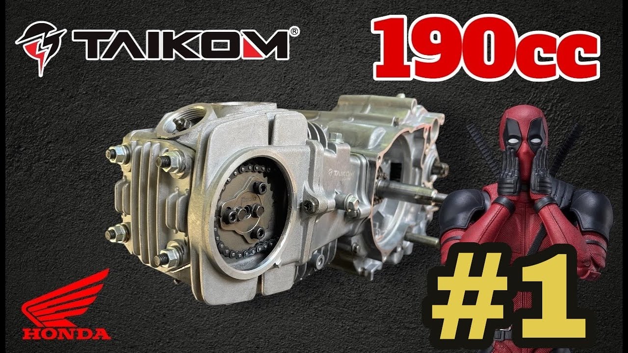 КАК СОБЕРТИРОВАТЬ HONDA SUPER CUB (C90 до 190 куб. см) 😱 Пошаговая инструкция (КОМПЛЕКТ TAIKOM 62...
