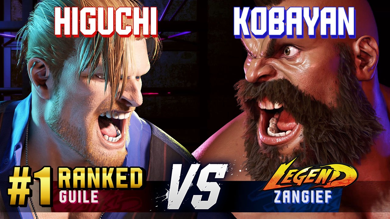 SF6 ▰ HIGUCHI (#1 Ranked Guile) vs KOBAYAN (Zangief) ▰ High Level Gameplay