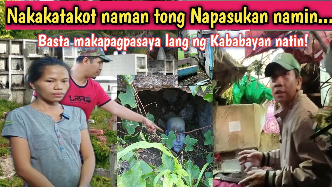 Kinilabutan ako, Hindi ko akalain na may nakatira sa loob ng sementeryo!