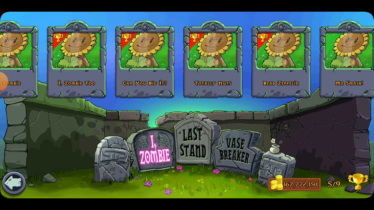 ZOMBİLER İLE BİTKİLERE SALDIRDIM!!-Plants vs Zombies Bölüm-16