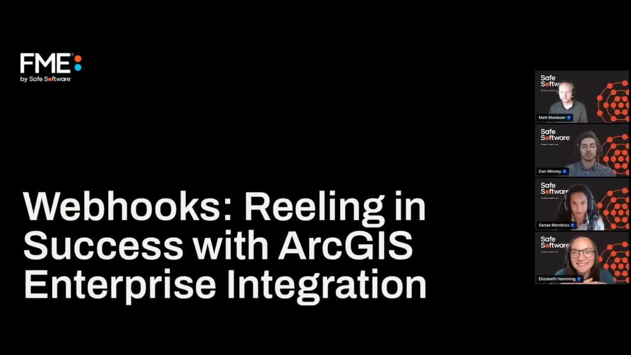 Webhooks: Reeling in Success with ArcGIS Enterprise Integration