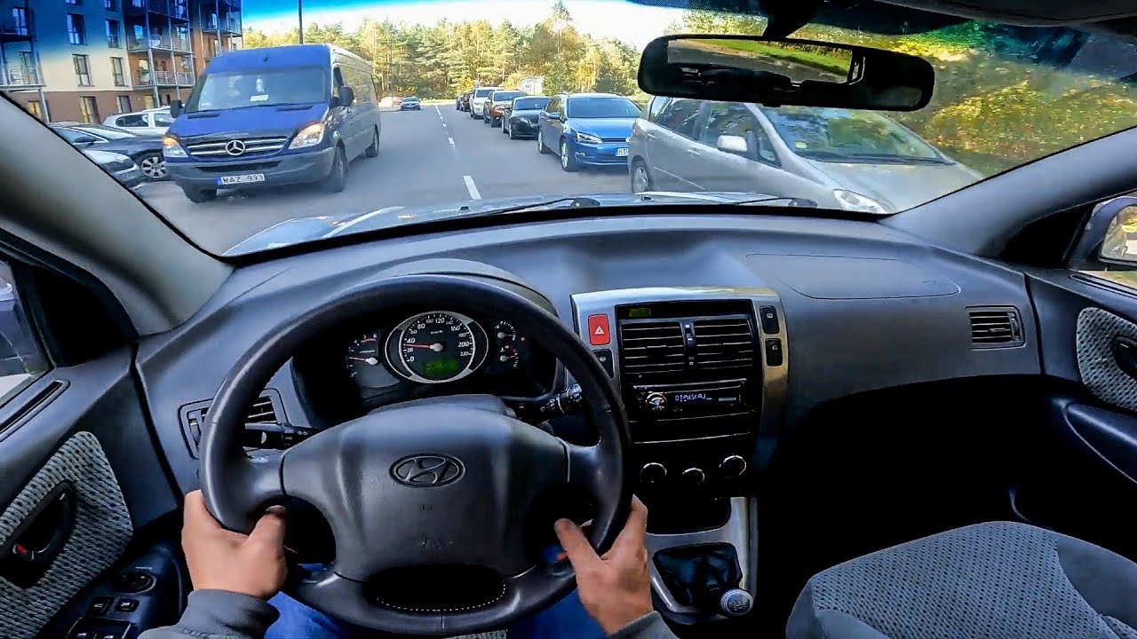 Hyundai Tucson 2.0 CRDi 2004 Pov Test Drive @DRIVEWAVE1