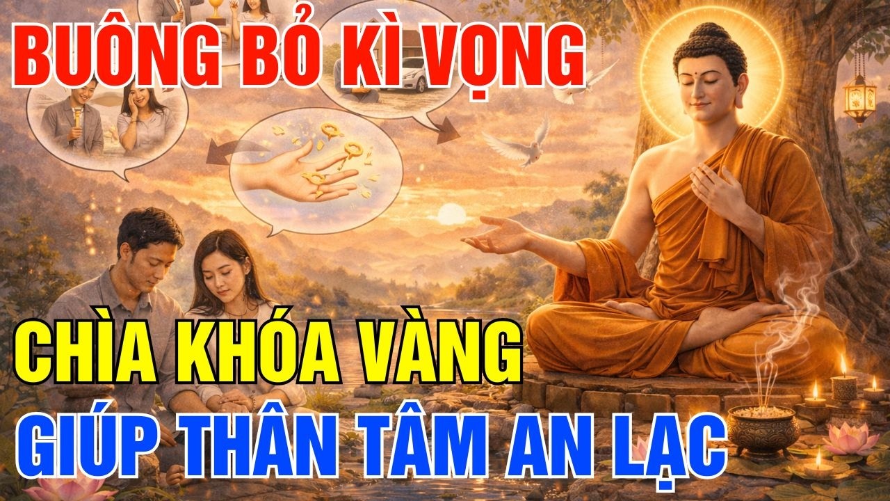 Buông Kỳ Vọng - Chìa Khóa Vàng Phật Dạy Giúp Thân Tâm An Lạc, Hạnh Phúc Thật Sự!|Chạm Vào Bình Yên