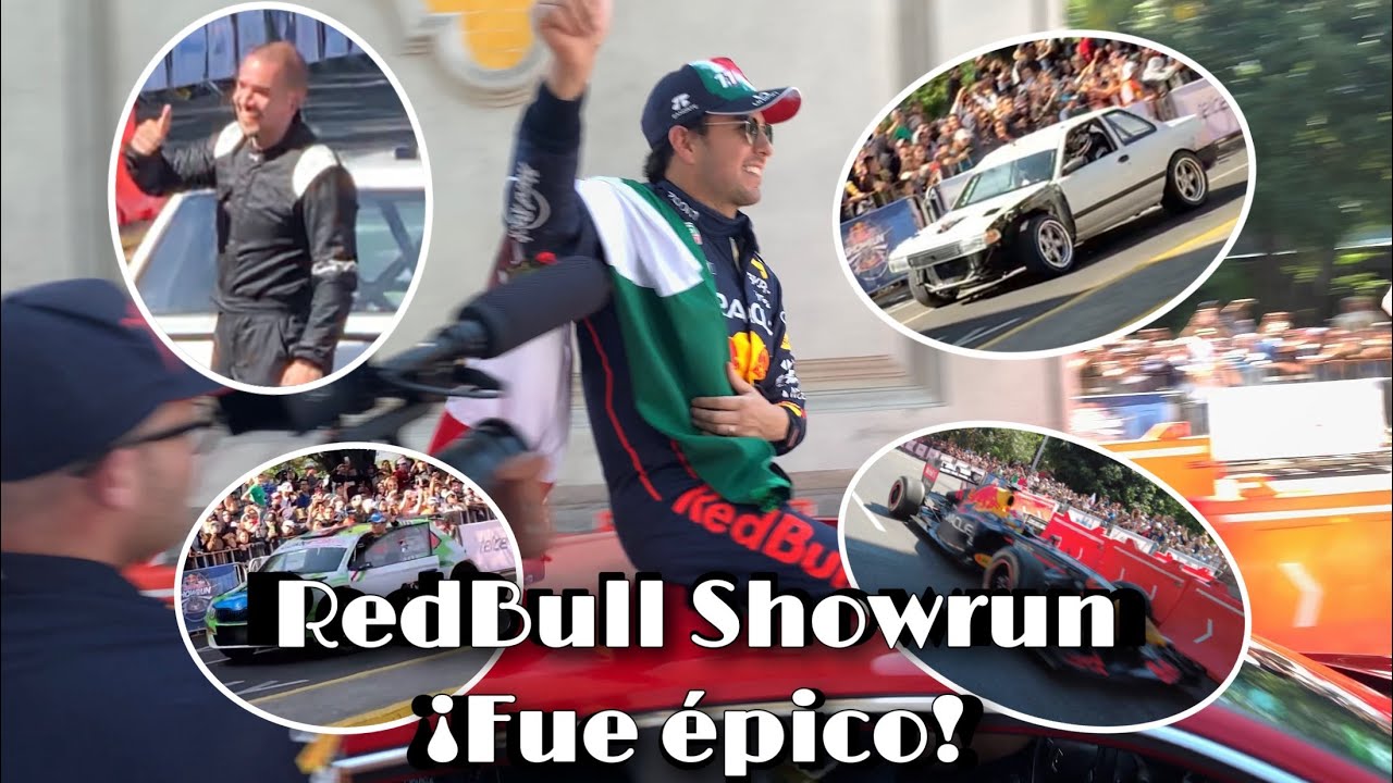 Mi EXPERIENCIA en el REDBULL SHOWRUN donde corrió CHECO PÉREZ- Hablemos Motor