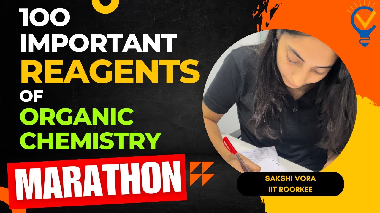 100 MOST IMPORTANT Reagents for ORGANIC CHEMISTRY MARATHON 🚀for JEE MAINS #jeemains #jee #jee2024