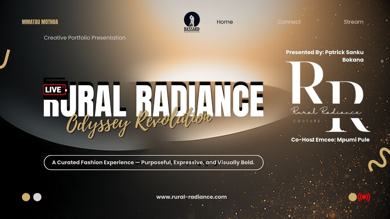 Rural Radiance Couture – Fashion Show Launch | 8 November 2025 | Live Stream