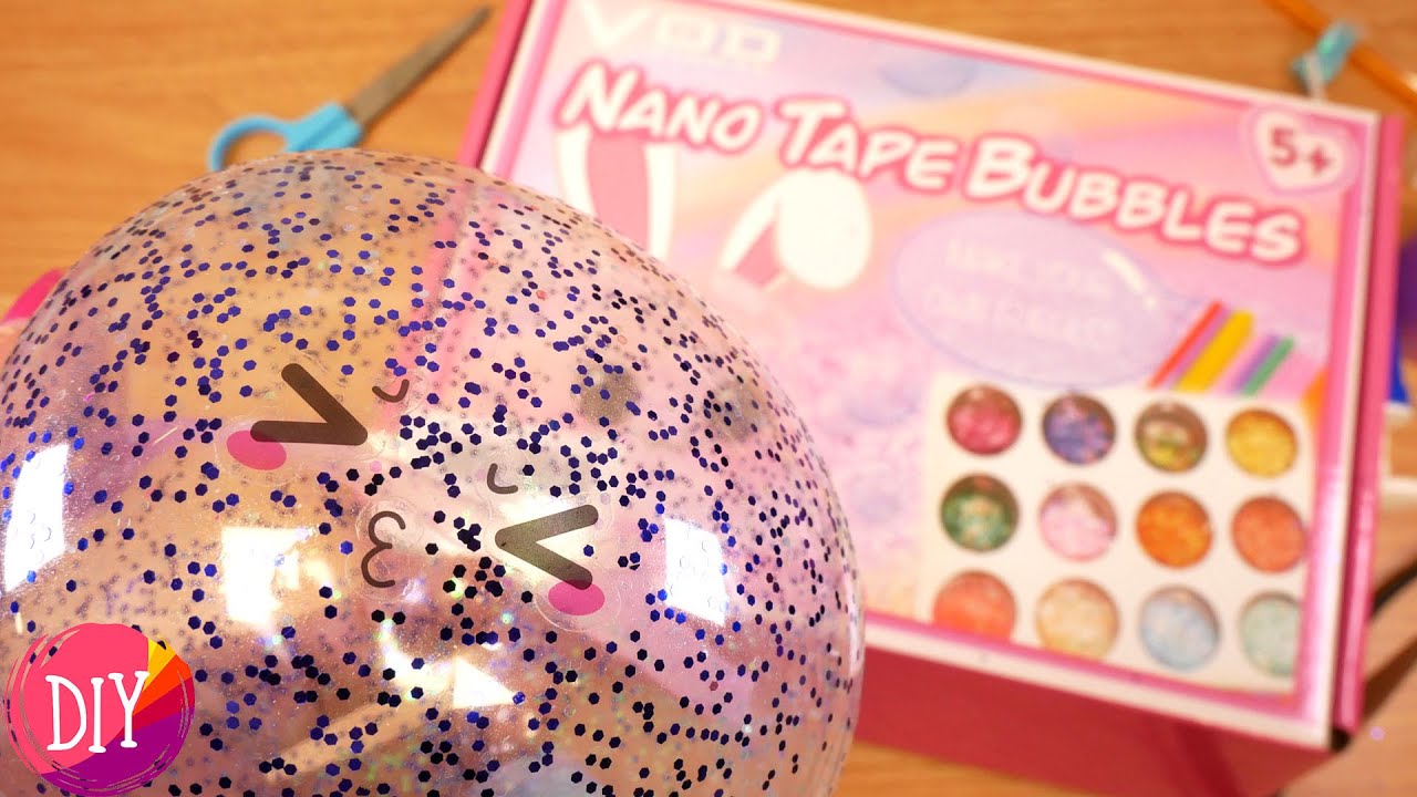 NANO TAPE BUBBLES NEUES Experiment mit Fön