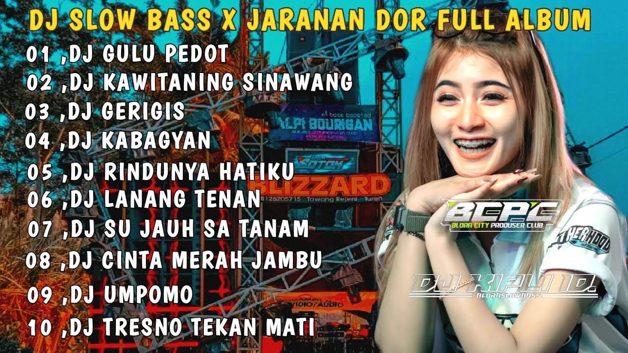 DJ GULU PEDOT X KAWITANING SINAWANG || SLOW BASS JARANAN DOR FULL ALBUM 2025 •DJ KIPLI ID
