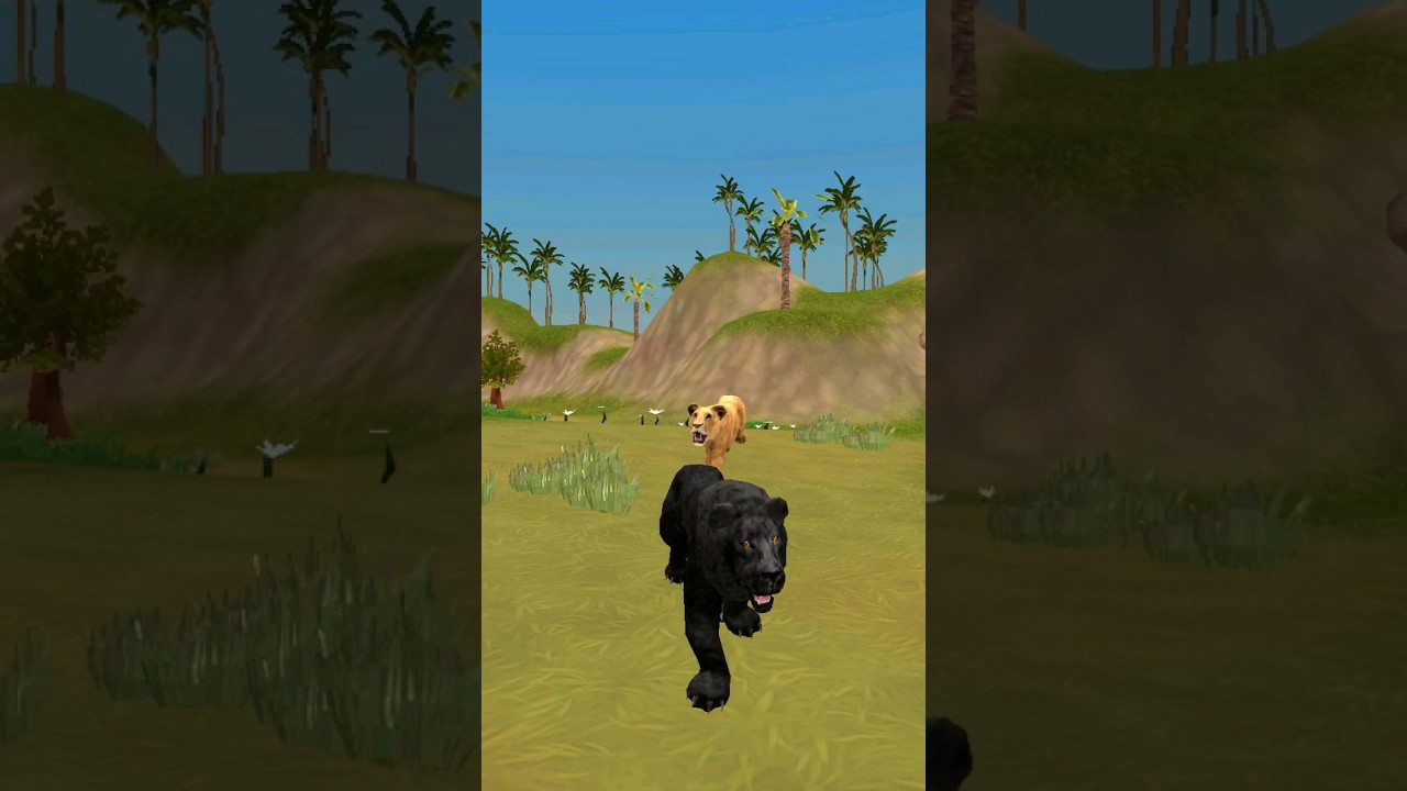 lion games  animal simulator 3d  #shorts #lion