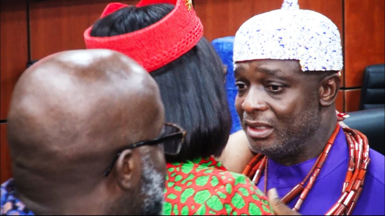 Okuama Traditional Ruler Weeps: Watch As Army Releases Delta Monarch Arrested Over Soldiers Killings