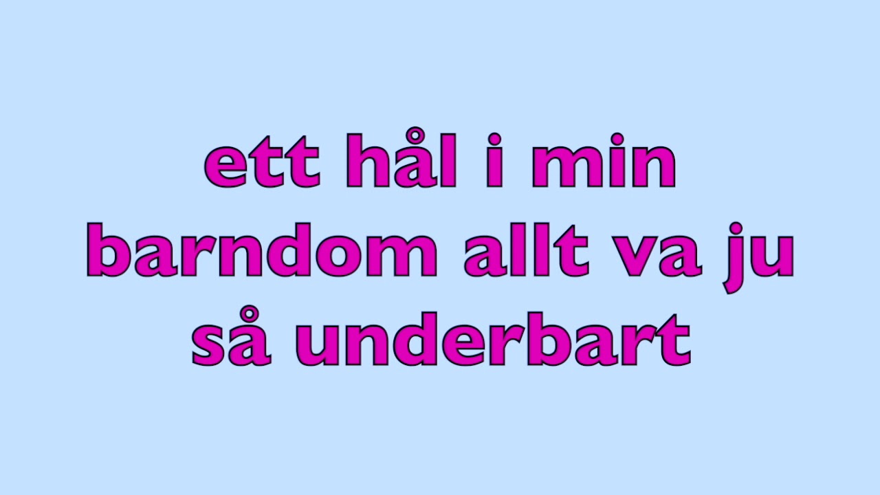 Lizen talar genom (LYRICS)