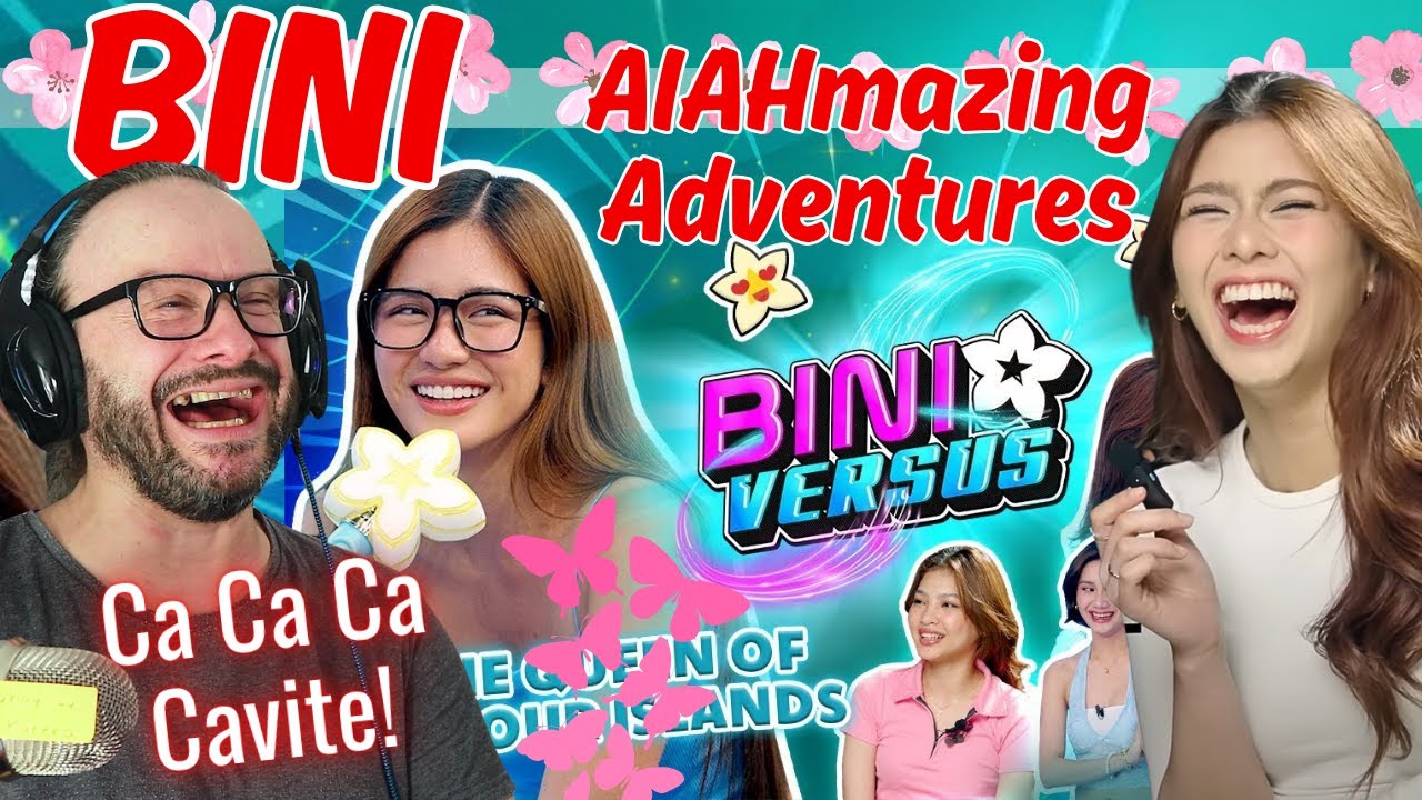 love her laugh!!! BINIversus EP 4: AIAHmazing Adventures | BINI Variety Show reaction