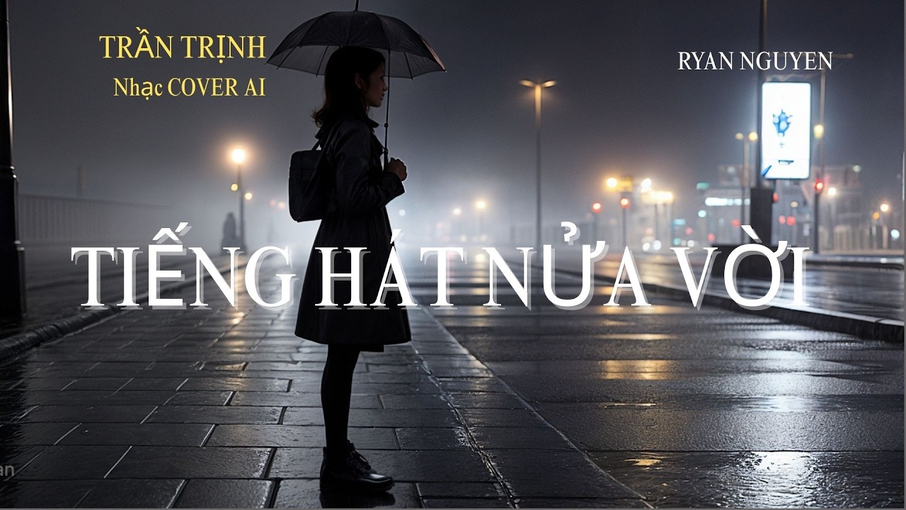 TIẾNG HÁT NỬA VỜI - TRẦN TRỊNH - NHẠC COVER AI - RYAN NGUYEN