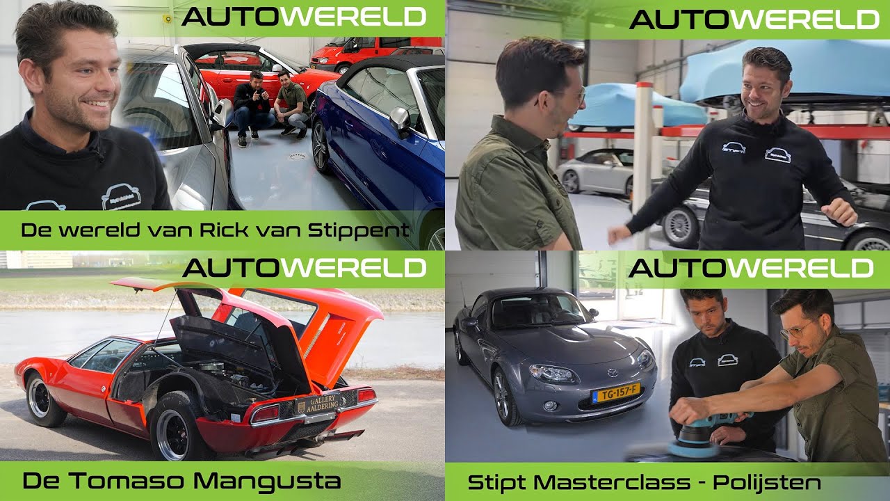 De wereld van Rick van Stippent | Masterclass polijsten | De Tomaso Mangusta | Afl 10 - 18 apr 2021