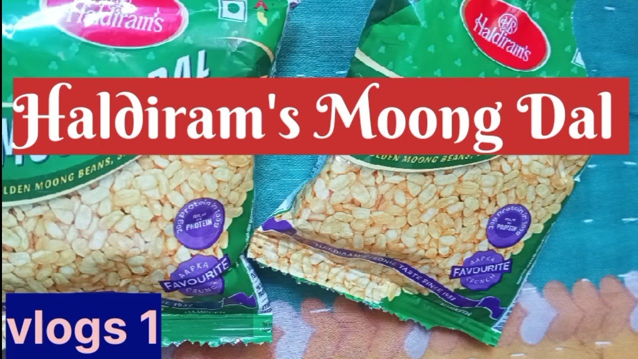 Morning 🌄 Breakfast Haldiram's Moong Dal ‼️@MyEDVlogs 
