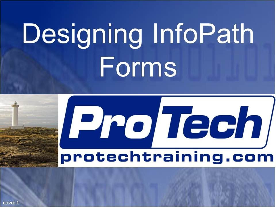 Designing InfoPath Forms
