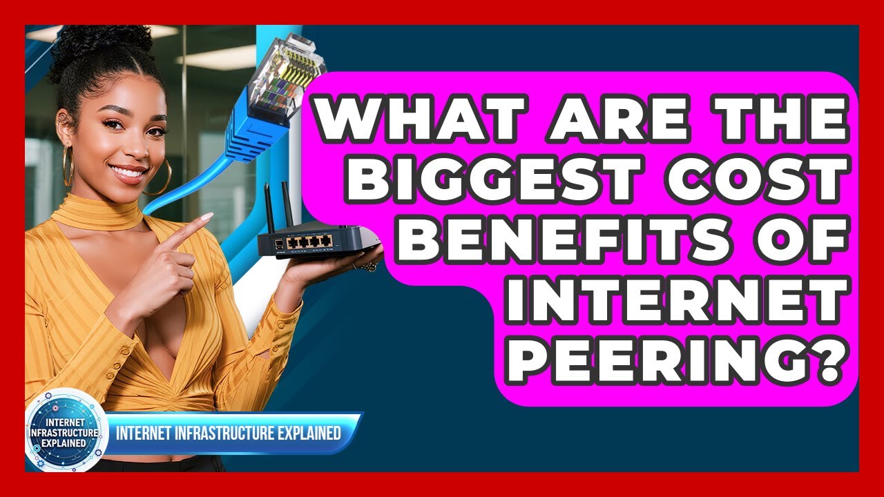 What Are The Biggest Cost Benefits Of Internet Peering? - Internet Infrastructure Explained