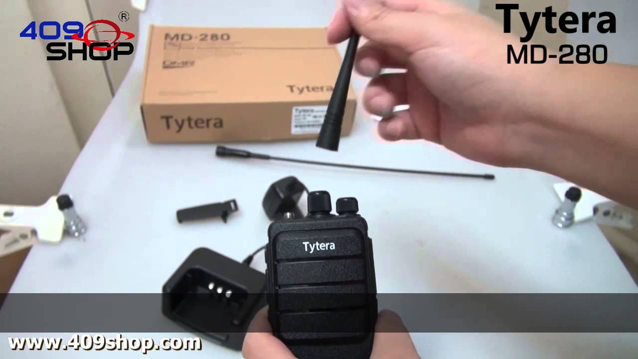 Tytera MD-280  Digital Two-Way Radio Unboxing