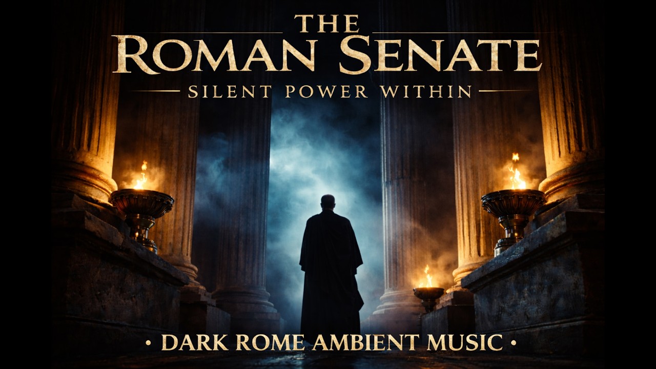 The Roman Senate at Night | Silent Power Within (Dark Roman Ambient Music 40 Min)