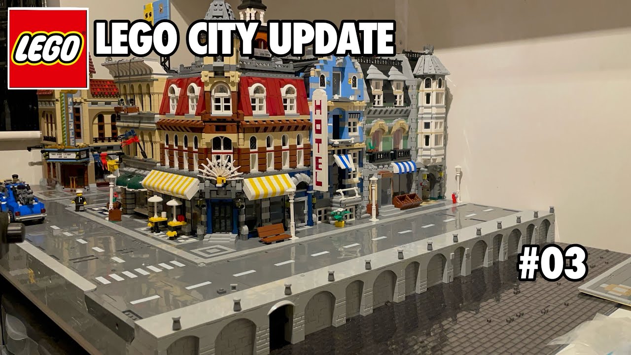 Building A LEGO City Update #03 | The Harbour 