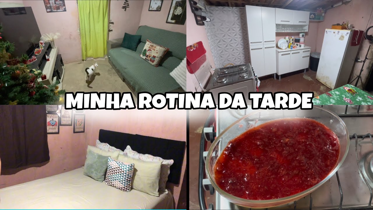 VLOG -MINHA ROTINA REAL - organização noturna + sobremesa de morango 🍓