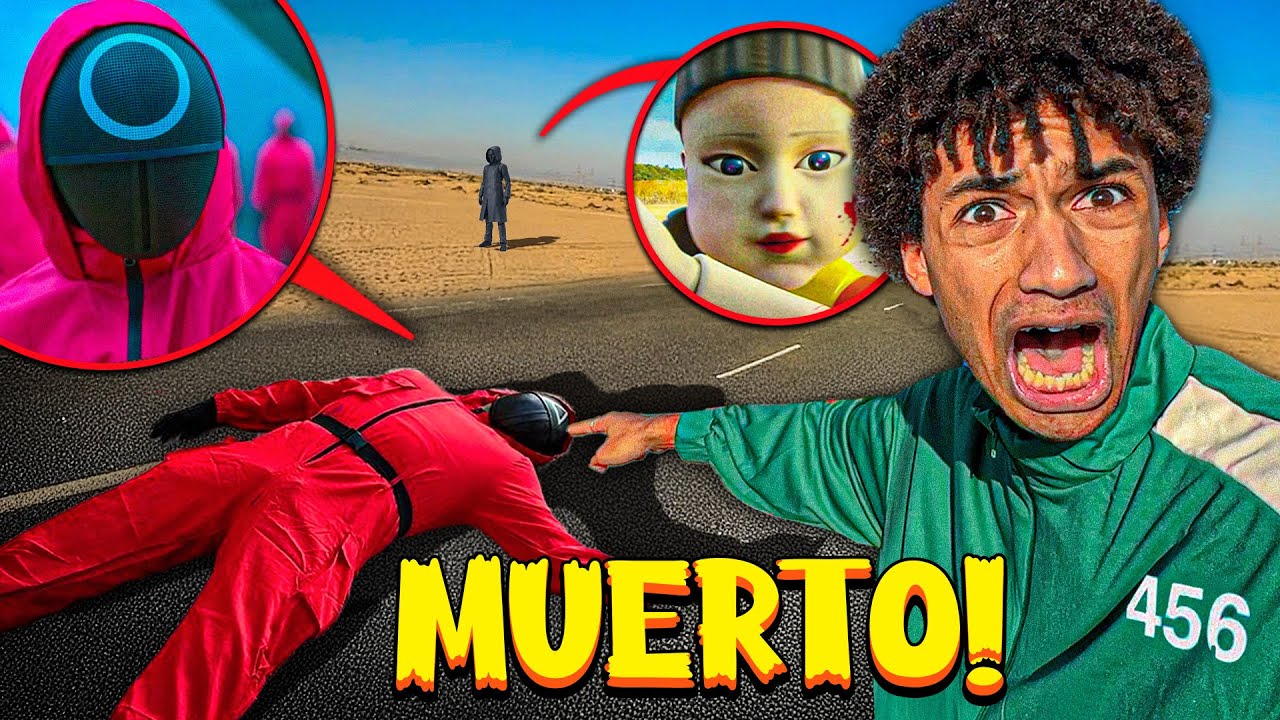 MATÉ al GUARDIA de SQUID GAME (2) en la VIDA REAL...😰Juego Del Calamar