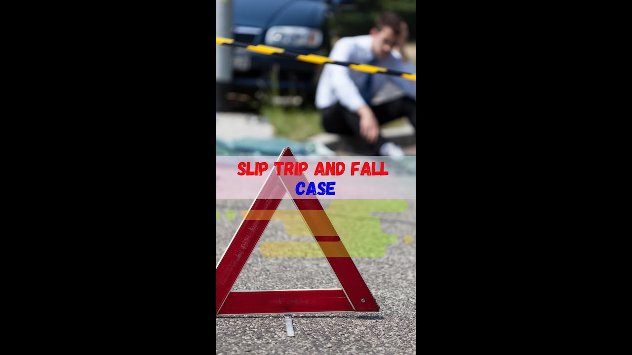 What should you do if you slip/trip  & fall | What to do after a slip & fall accident #shorts #law