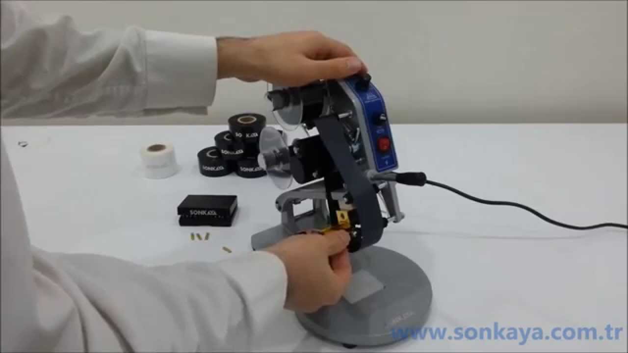 SONKAYA SMTK130M MANUEL TARİH KODLAMA MAKİNASI