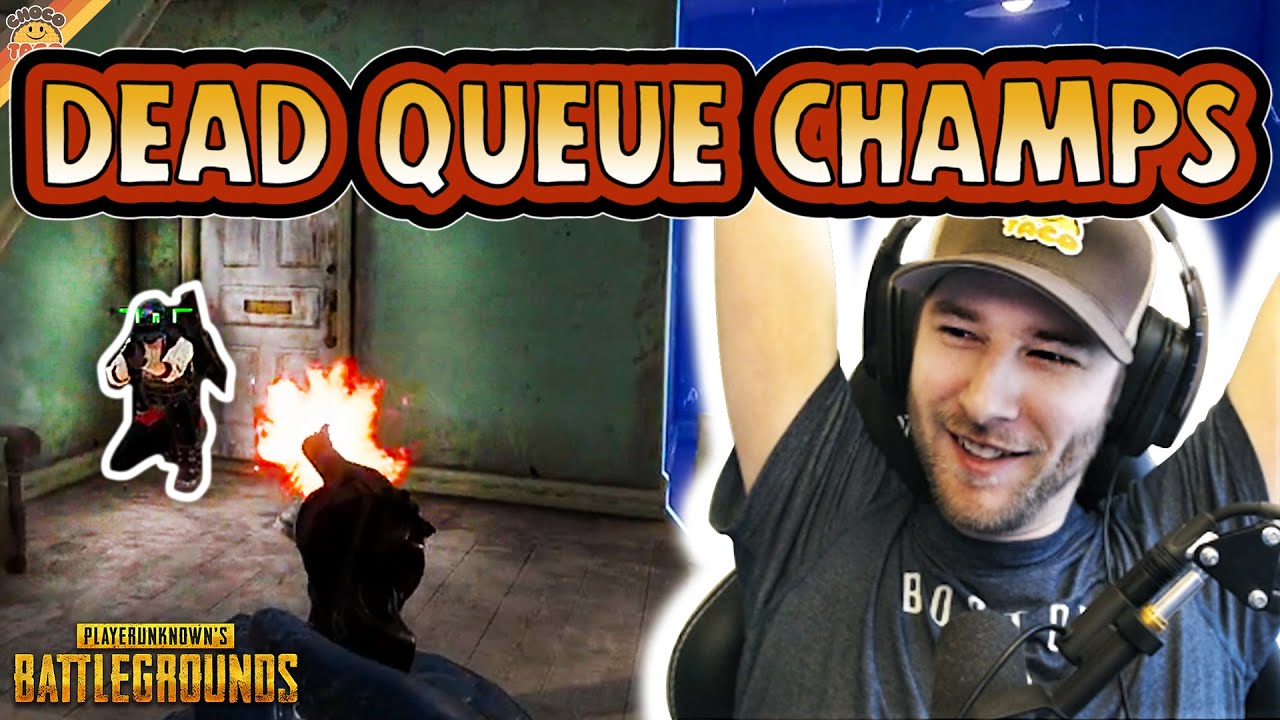 Dead Queue Champs ft. HollywoodBob - chocoTaco PUBG Erangel Duos Gameplay