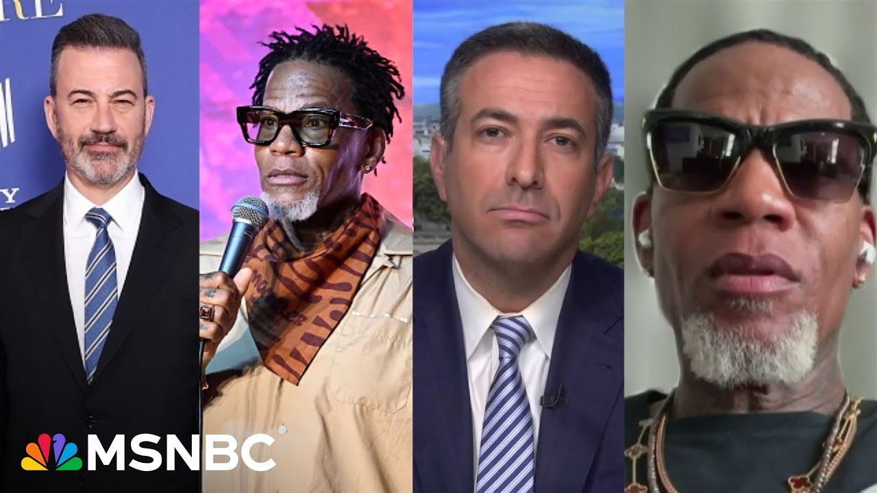 See D.L. Hughley CRUSH double standard on Kimmel suspension, Trump & MAGA 'jokes' (MSNBC Ari intv)