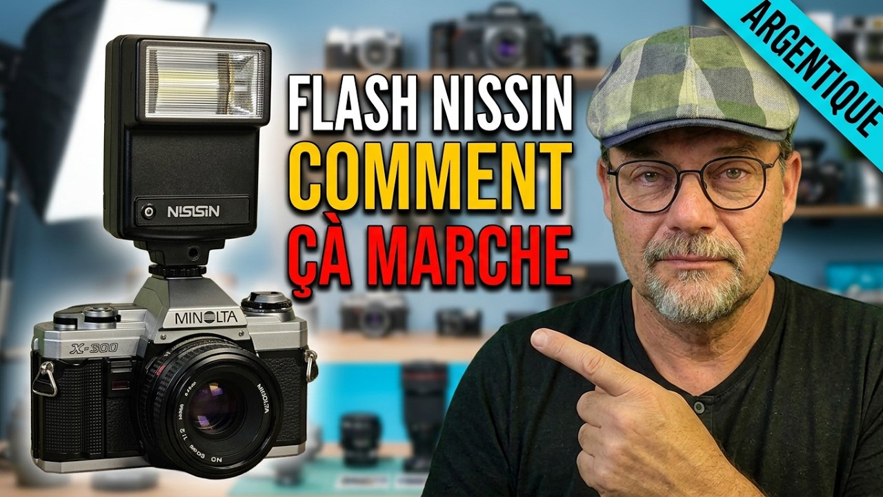 Comment marche le Flash universel NISSIN pour appareils Minolta, Canon argentiques