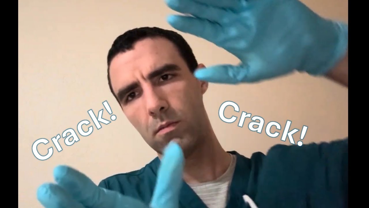 ASMR Chiropractor for Neck Injury Relief - Cracking & Adjustment