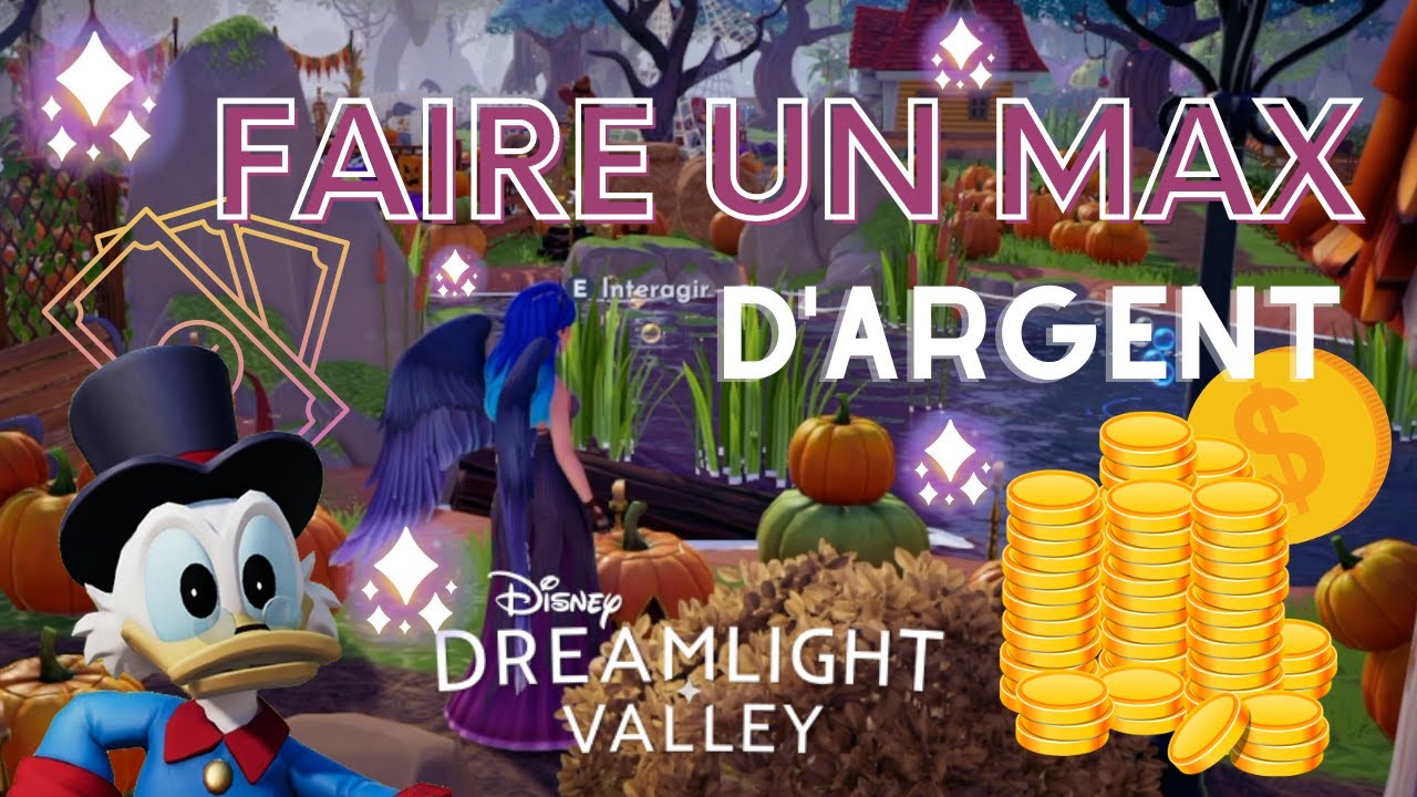 L'astuce ULTIME pour faire un max d'argent sur Disney Dreamlight Valley ✨